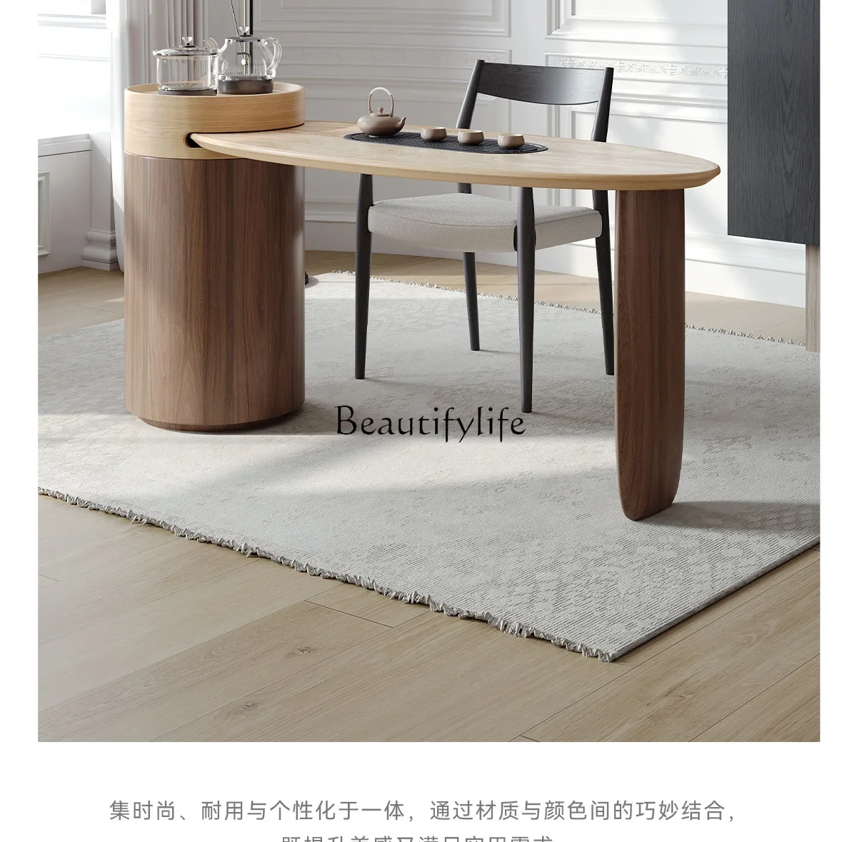 

Чайный столик из плиты FGRock, небольшой бытовой светильник, роскошный современный высококачественный чайный столик для кунг-фу