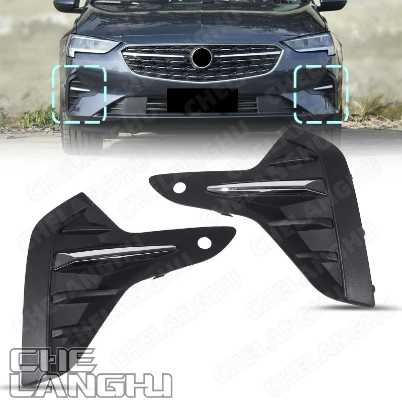 

Front Fog Light Frame Cover Grill For Vauxhall Opel Insignia Regal 2020 2021 2022 2023 2024 Car Fog Lamp Grille 9090810003801