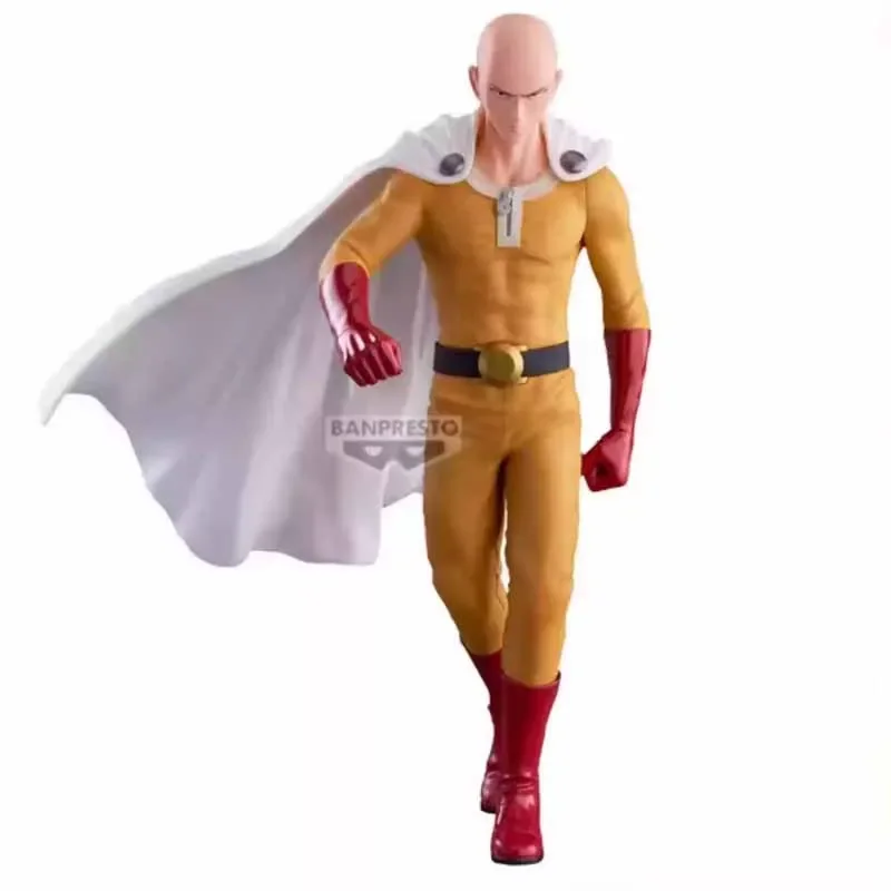 มีสินค้าในสต็อก ของแท้จาก Bandai BANPRESTO Grandista ONE PUNCH-MAN ฟิกเกอร์ซัยตามะ ของเล่นสำหรับเด็กชาย/เด็กหญิง/เด็ก/ของขวัญคริสต์มาส