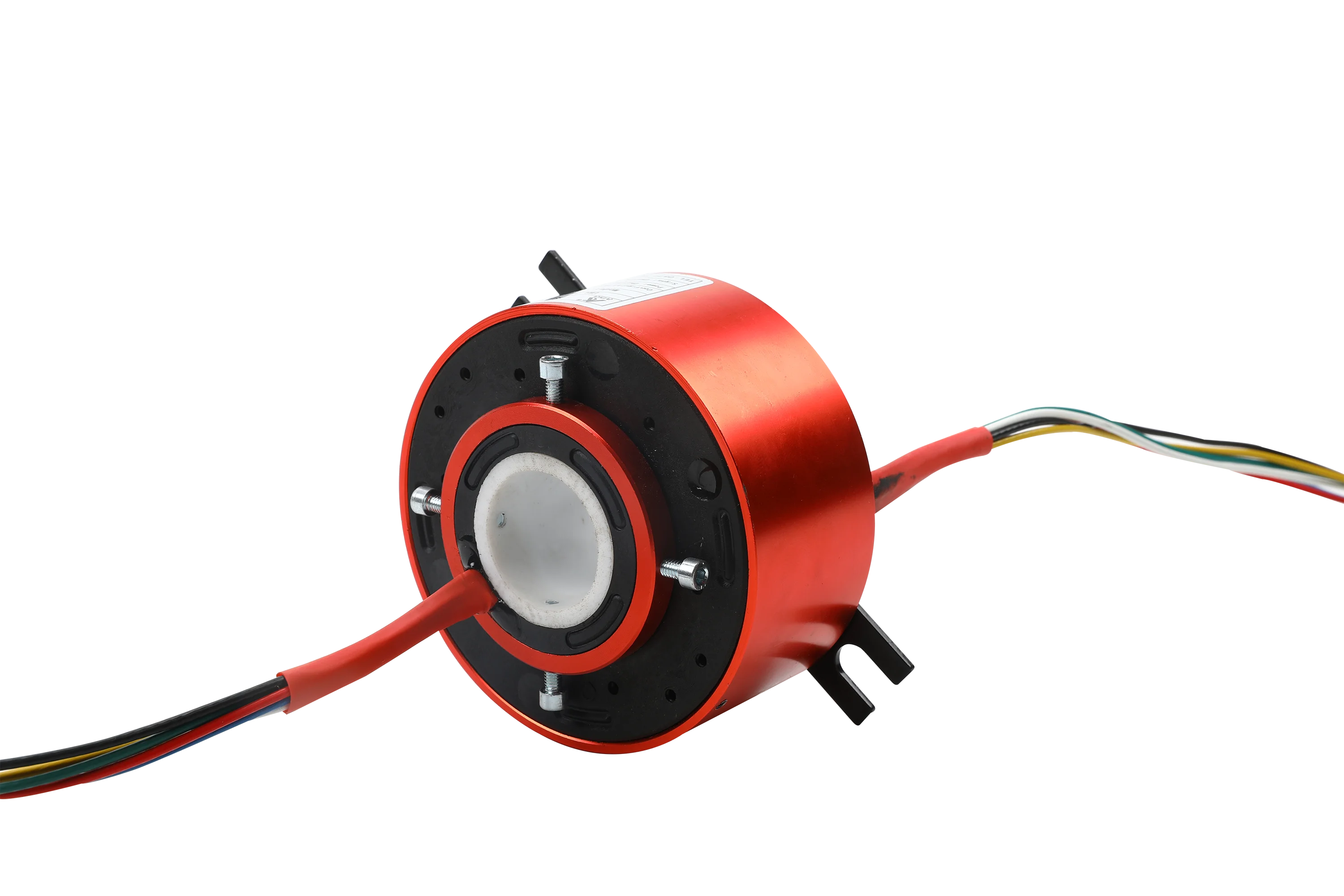 

SRH1254-8P 8Wires 5A 220-380V Through Bore Slip Ring RPM 500 Generator Slip ring