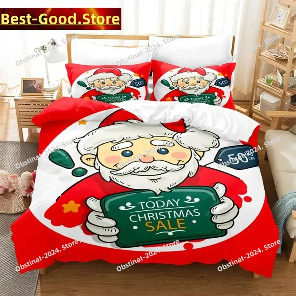 

Christmas Bedding Set Duvet Cover Set 3d Bedding Digital Printing Bed Linen Queen Size Bedding Set Fashion