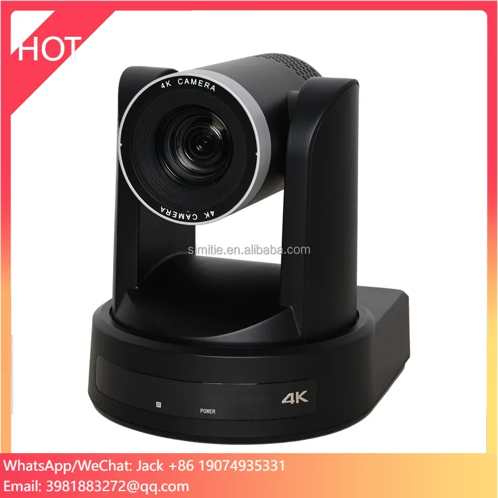 

2024 Top Quality Ptz Live Streaming Camera Usb Sdi Ptz Ndi Hx Video Conference 12x Zoom 1080p Broadcast PTZ Camera