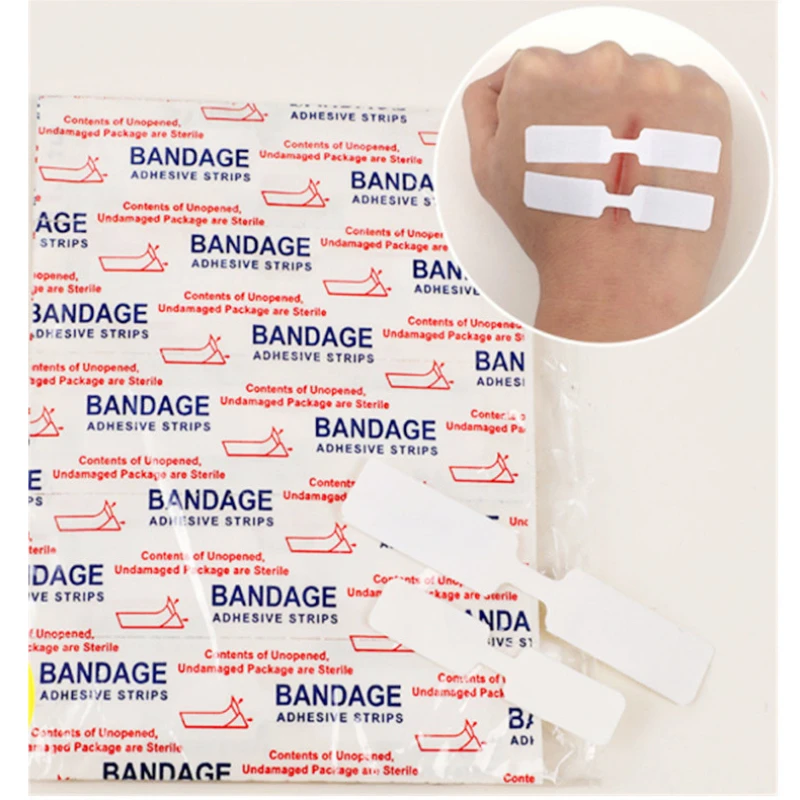 10/20/50 Pcs/set Suture-free Wound Closure Device Waterproof Band Aid Emergency Kit Adhesive Bandages Children's Patch Strips