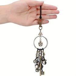 1pc Witch Bells Witchcraft Decor Gifts, Magic Pagan Wall Home Room Door Knob Decorative, Witches Runes Wiccan Altar Supplies