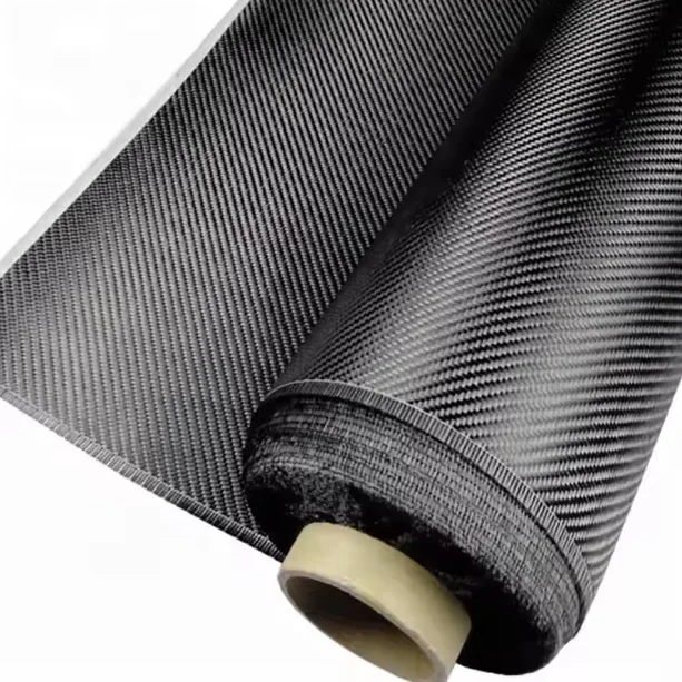 High Quality 3k 1meter Width 10m Length Twill Weave 200g/m2 Aerospace Carbon Fiber Fabric Roll for Epoxy Resin Infusion