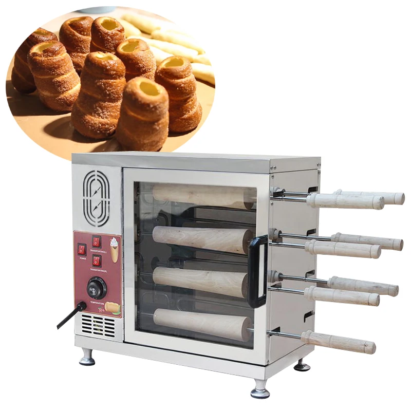 

Электрическая настольная печь для приготовления хлеба и хлебобулочных изделий с регулировкой температуры, венгерская печь для хлеба-трубочек
