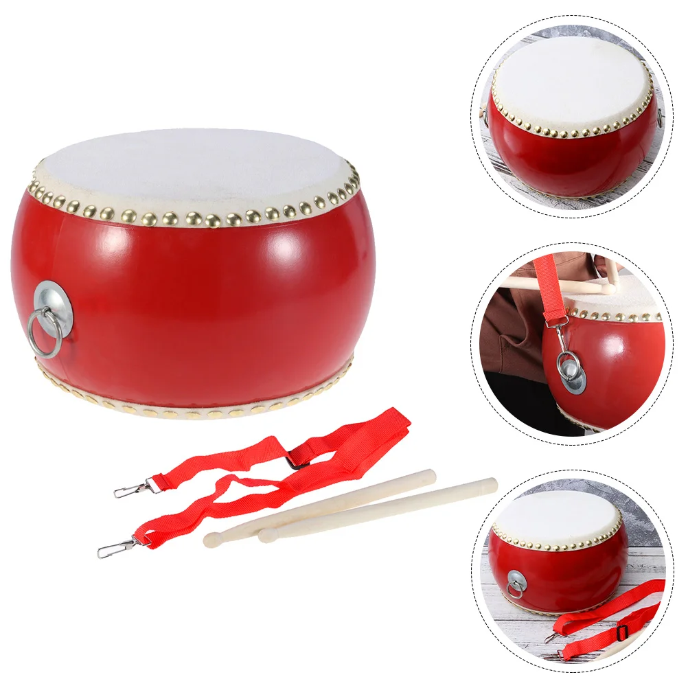 Children's Drum Boys Toys Musical Percussion for Kids Instrument Party Wood Pvc Snare Wooden Kindergarten Prop