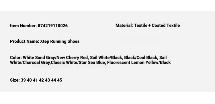 XTEP 2000km PRO Men's Running Sneakers 2026 Spring Cushioned Stability Comfort Lightweight Male Sports shoes 874219110026