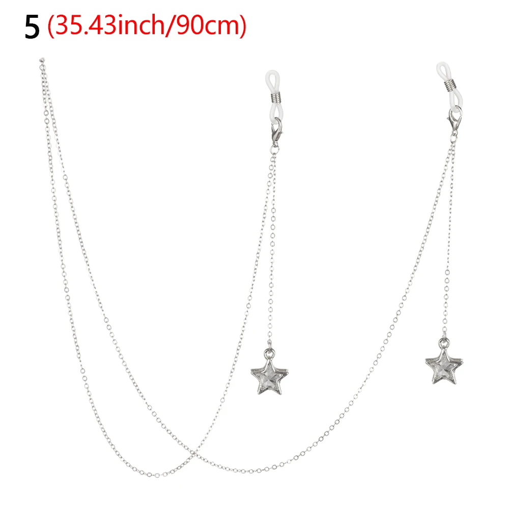 

Нескользящее ожерелье для женщин и мужчин, плетеный держатель для очков, ремешок для солнцезащитных очков, ремешок для очков, цепочка для очков