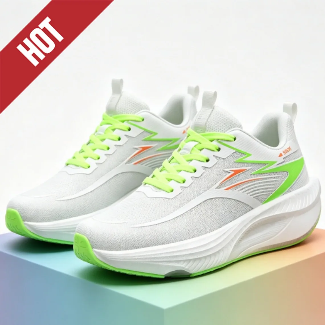 Men Women Carbon Plate Marathon Running Shoes Breathable Lightweight Cushion Stability Racing Training Sports Sneakers