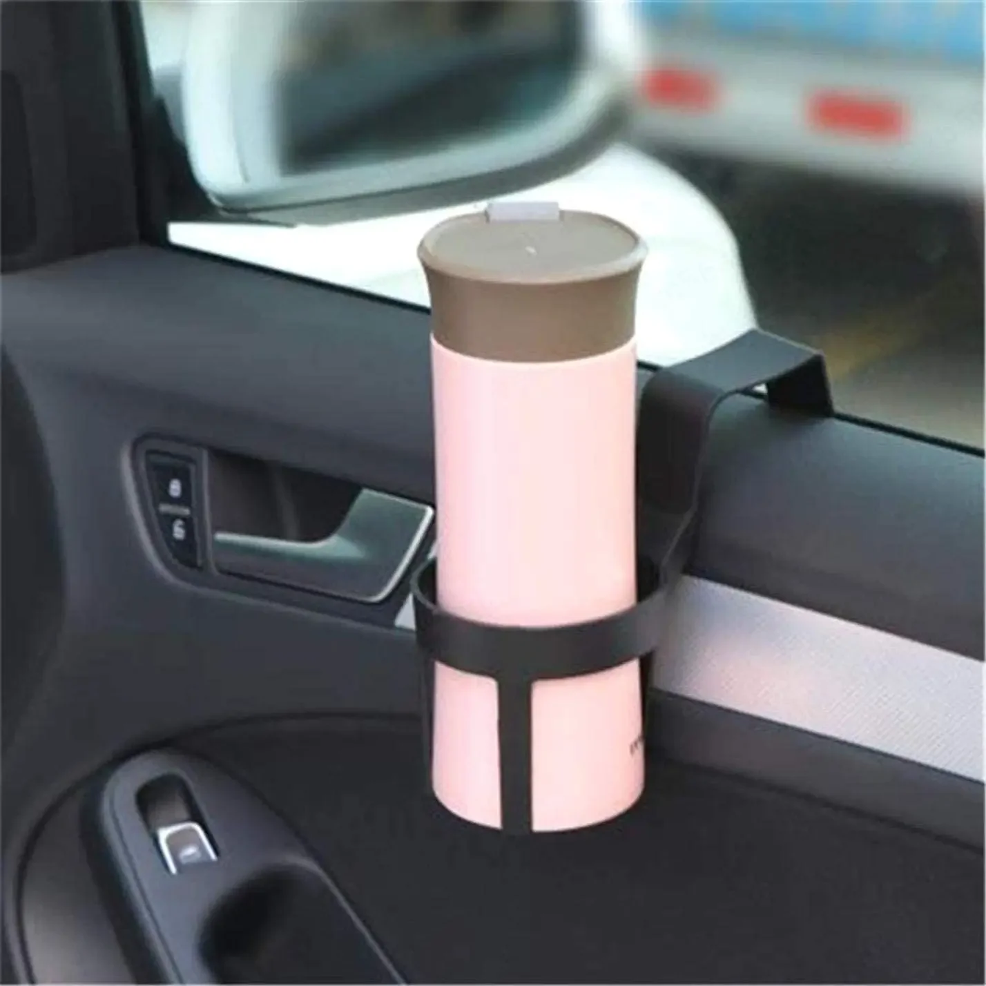 2Pcs Portable Car Cup Holder Universal Window Drink Bottle Holder Stand Container Hook For Car Truck Interior Accessories Decor