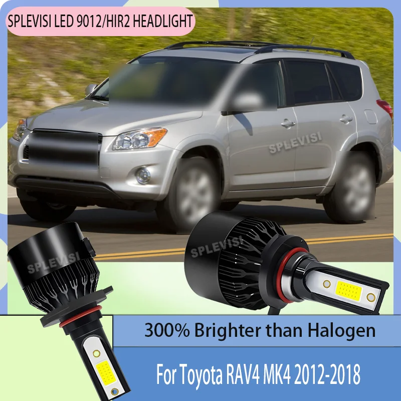 

LED Headlight Bulbs Kit Newly Arrival 3-Year Guarantee IP67 Waterproof For Toyota RAV4 MK4 2012 2013 2014 2015 2016 2017 2018