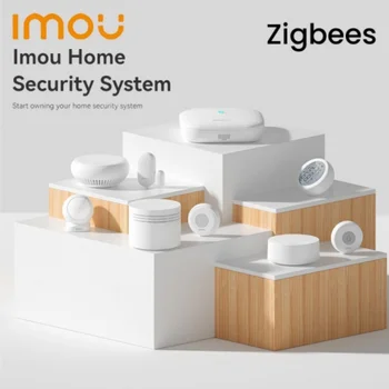 Imou zigbee casa inteligente sensor de vazamento de água zigbee porta janela movimento temperatura umidade sensor controle remoto segurança em casa