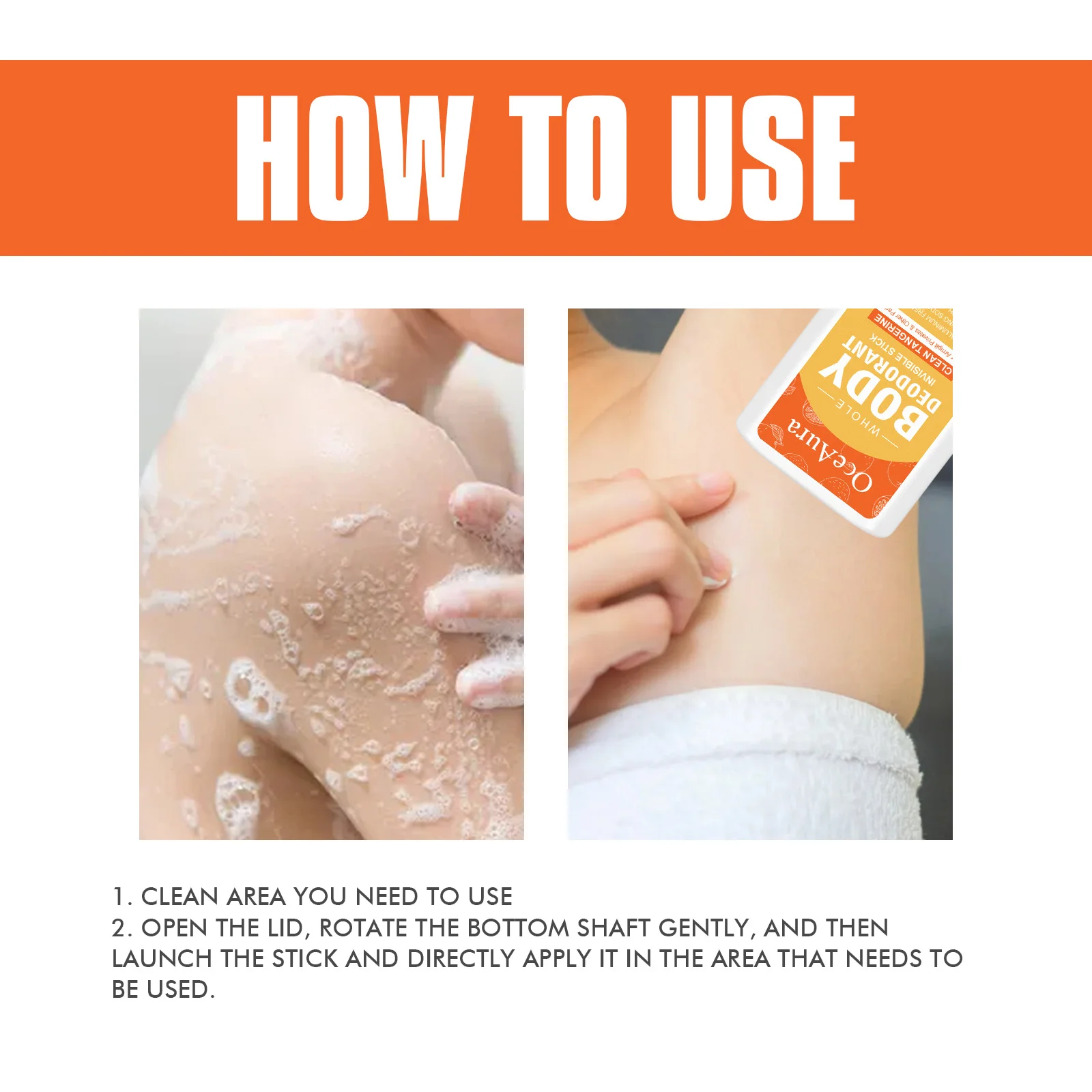 مزيل عرق الجسم عصا تحت الإبط المضادة للرائحة التعرق منعش عطر الورد تأثير طويل الأمد كريم مضاد للتعرق المحمول