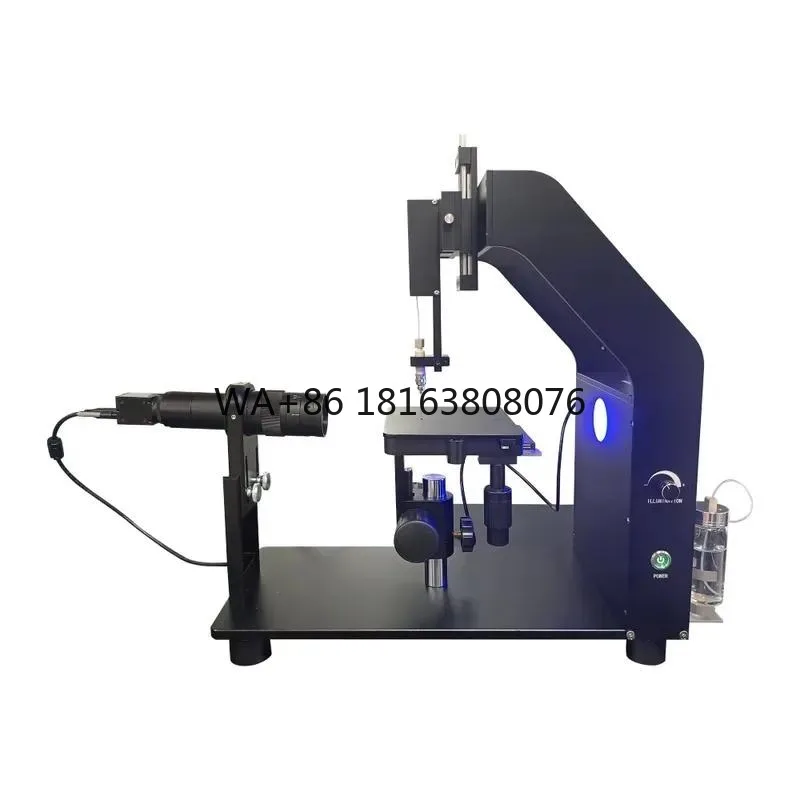 Contact Angle Measuring Instrument Integral Inclined Automatic Rolling Water Drop Angle Tester Liquid Surface Tension Tester