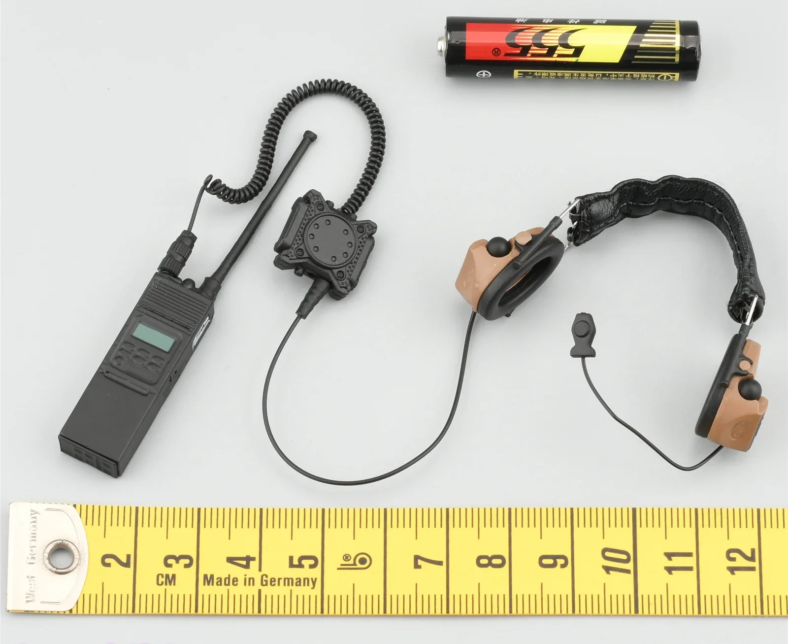 KING'S TOY 1/6 Scale Soldier KT-8008 Police Special Operations Team Radio&headphones Model