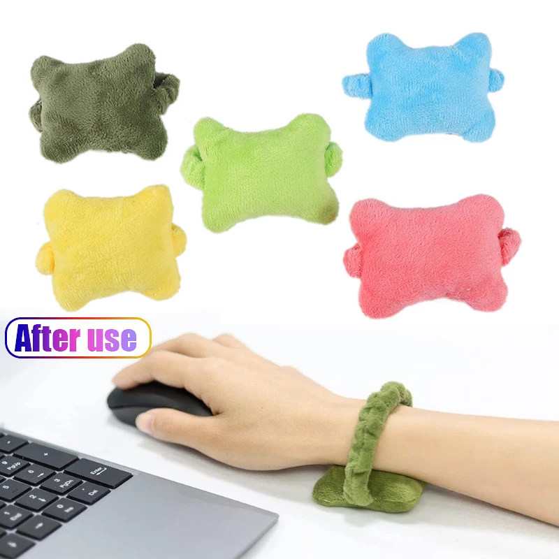 Multi-purpose Wrist Pad Mouse Wrist Guards Hair Band Mouse Wrist Soft Freely Moveable Wrist Hand Pillow For Office Worker Gamer