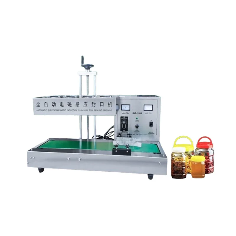 Automatic Sealer Electromagnetic Continuous Induction Aluminum Foil Sealing Machine Honey Bottle Plastic Bottle Food