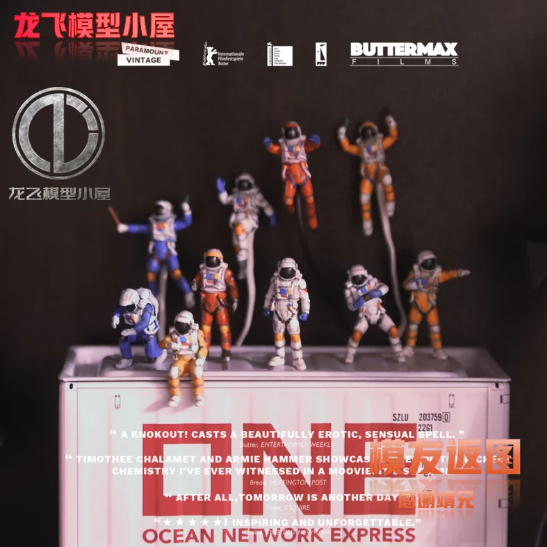 GK White Model Miniature Astronauts Ground Crew For Metal Structure RX-93 Nu & MSN-04 Sazabi Mech Model Hangar Diorama Resin Kit view 6