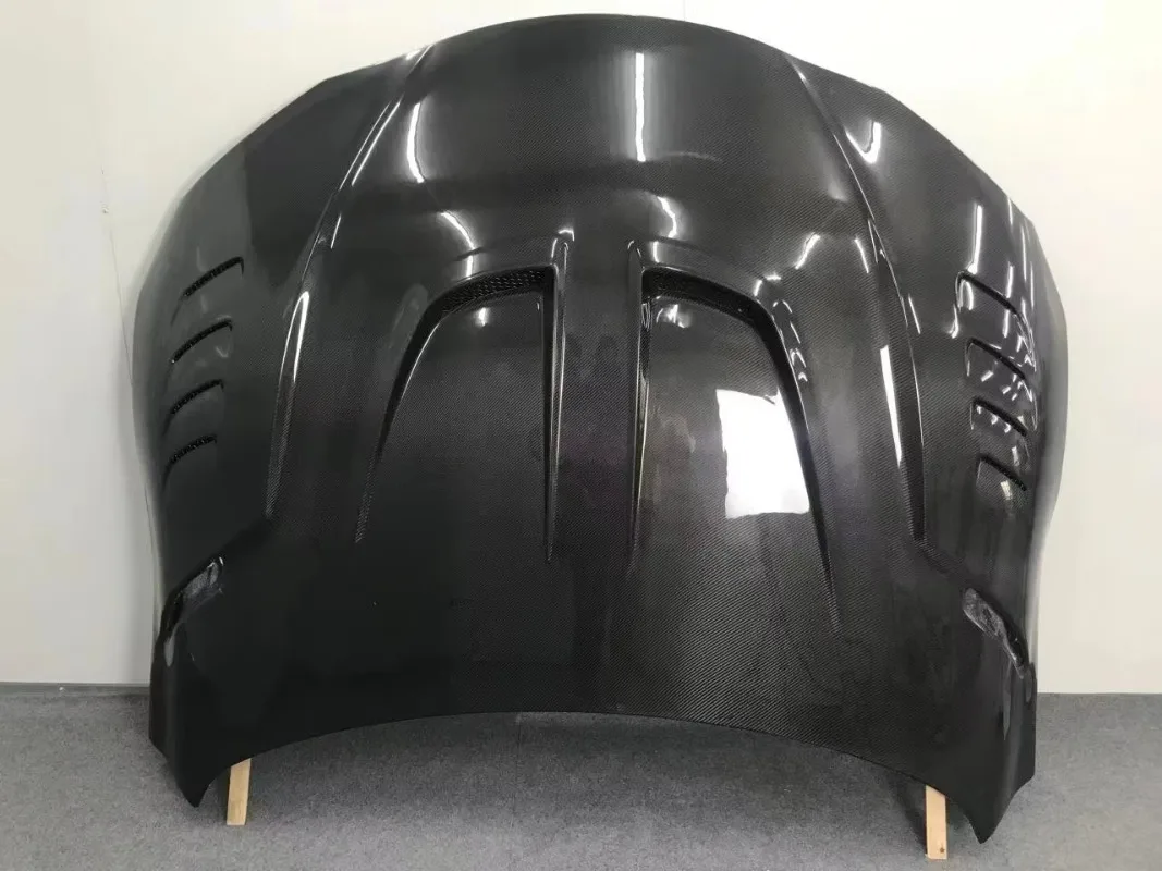 High Quality Double Side Carbon Fiber Engine Hood Cover Bonnet for SUPAR GR A90 Perfect Fitment