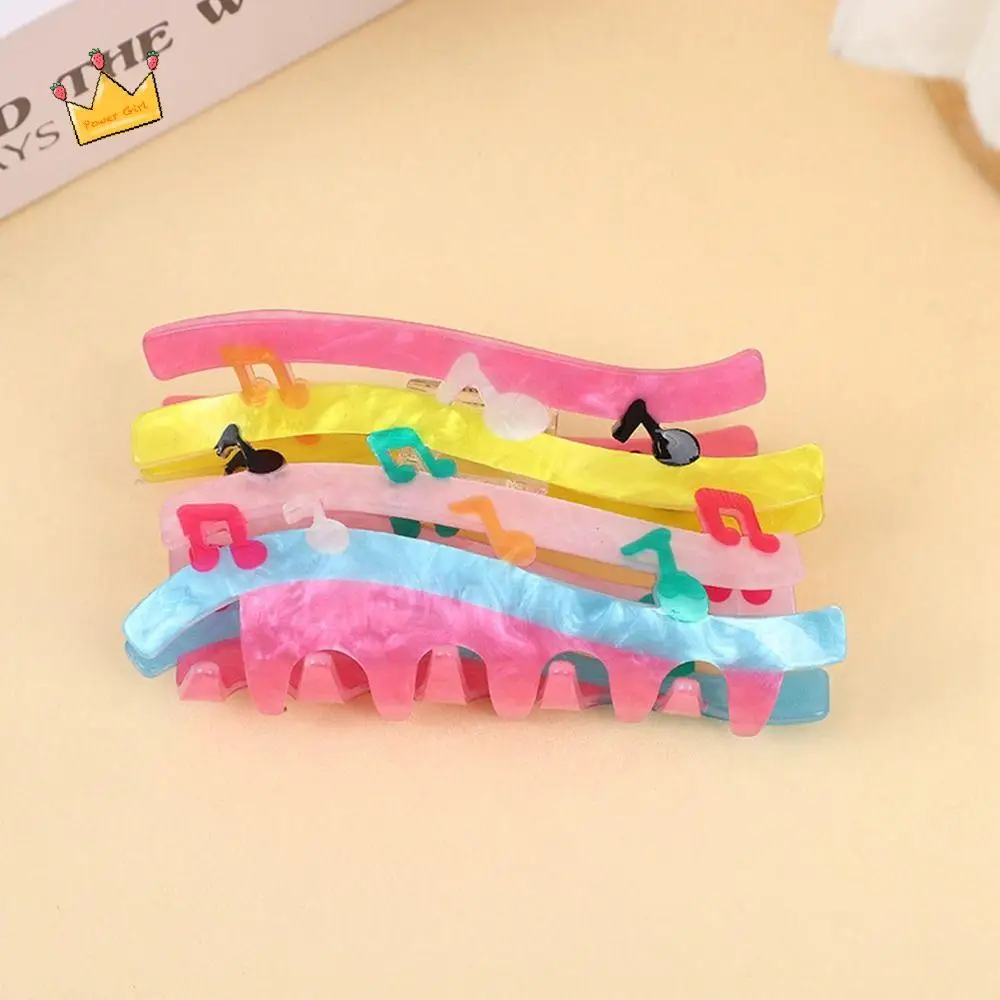

Creative Acrylic Flower Hair Claw Rainbow Dog Animal Hair Clip Cloud Headwear Rabbit Shark Clip Streetwear