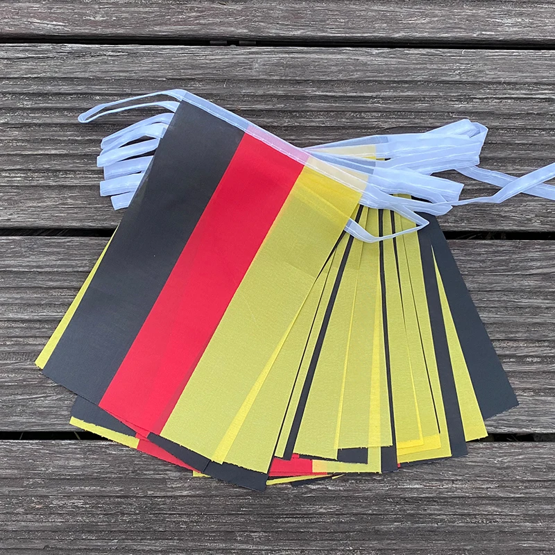 xvggdg   20pcs/set     Germany   bunting flags Pennant String Banner Buntings Festival Party Holiday