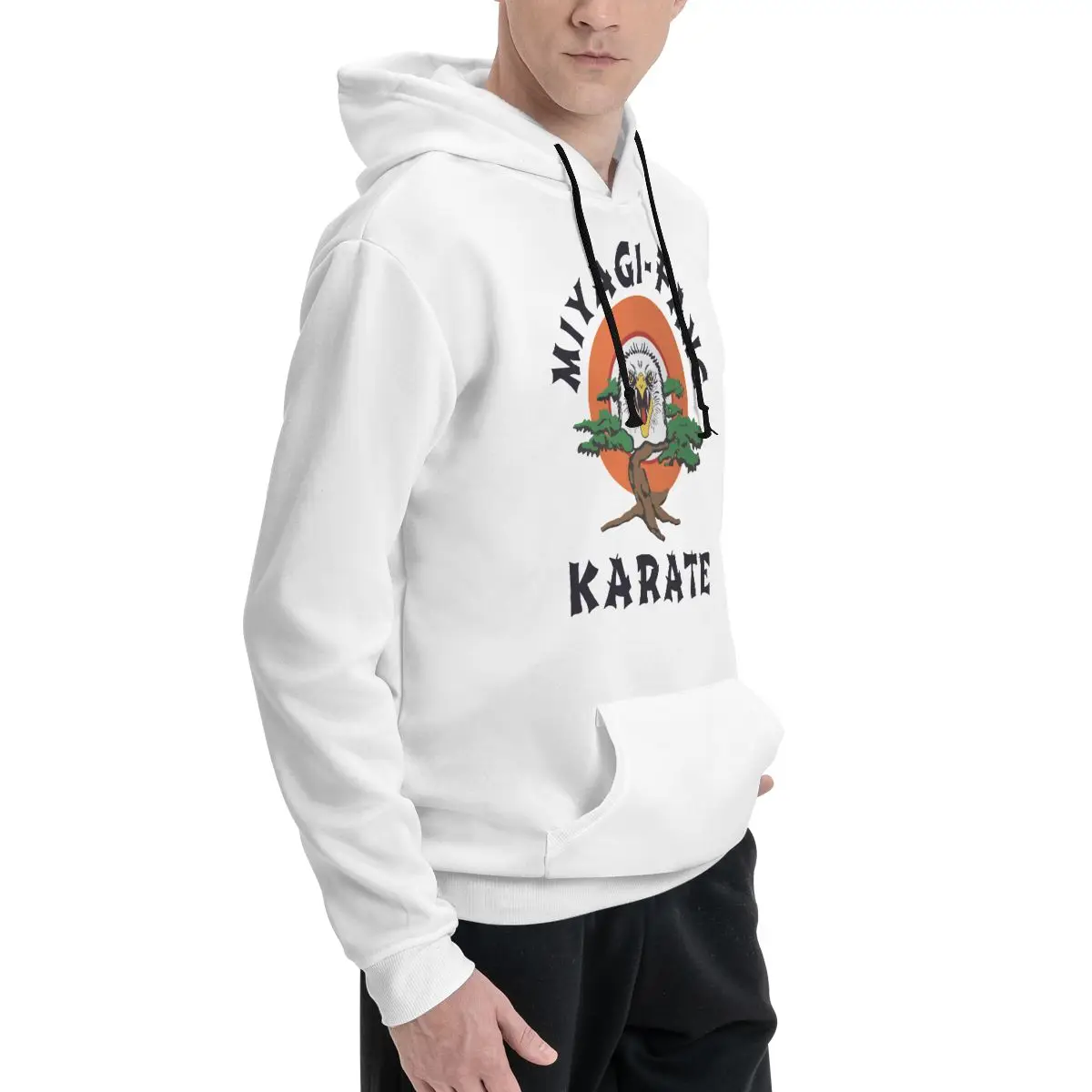 MIYAGI FANG KARATE Classic For Sale Couples Plus Velvet Hooded Sweater Classic High grade Travel Beautiful With hood Hoodie