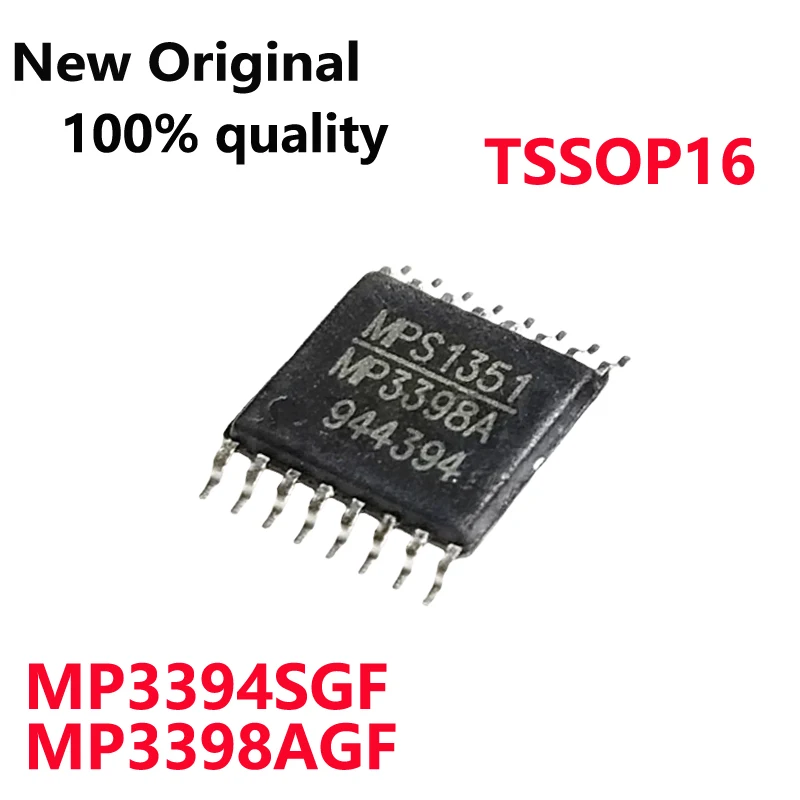 5/PCS New Original MP3394SGF-Z MP3394SGF MP3394S MP3398AGF-Z MP3398AGF MP3398A TSSOP16 Liquid crystal power chip In Stock