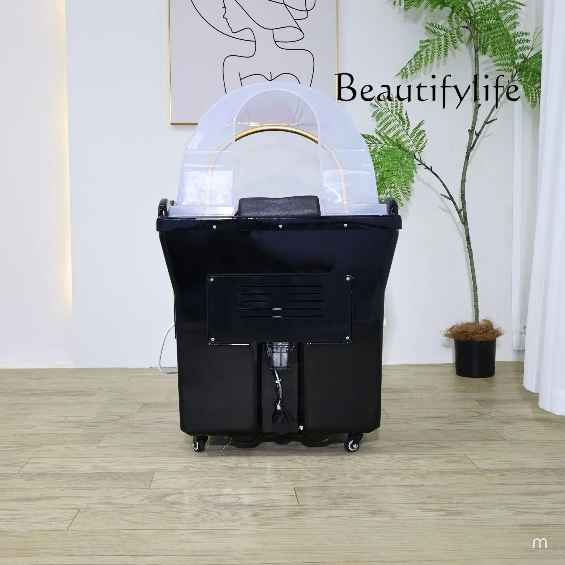 Salón de belleza, champú especial, cama, tratamiento de cabeza, peluquería móvil, instrumento de tratamiento de cabeza de oreja, cama de circulación de agua
