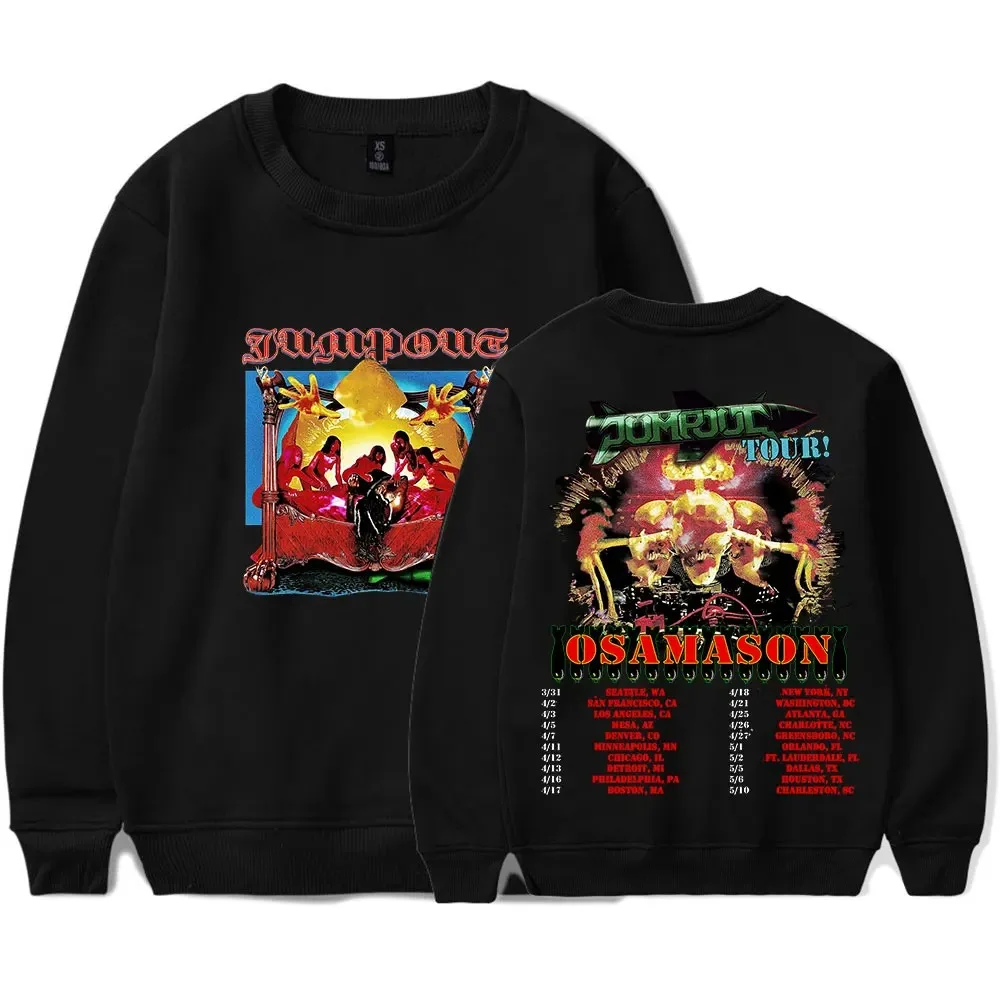 

OsamaSon Hoodie Vintage 90s Merch Streetwear Sweatshirt Harajuku Women Outwear Unisex Pullover