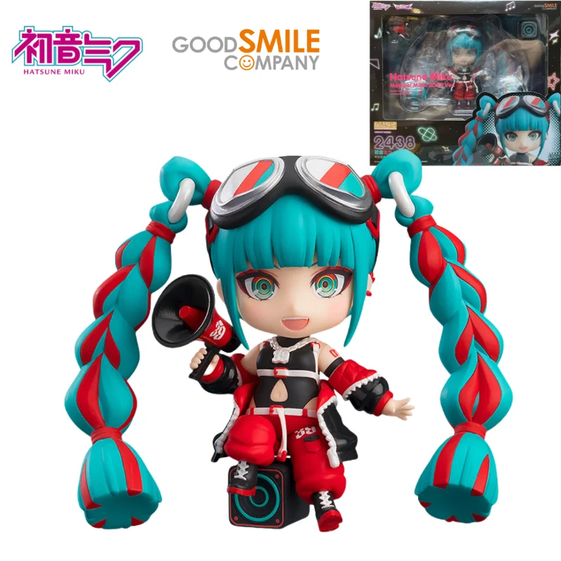 En Stock Original GSC Nendoroid serie 2438 Hatsune Miku MAGICAL MIRAI 2023 Ver Anime figura de acción modelo colección