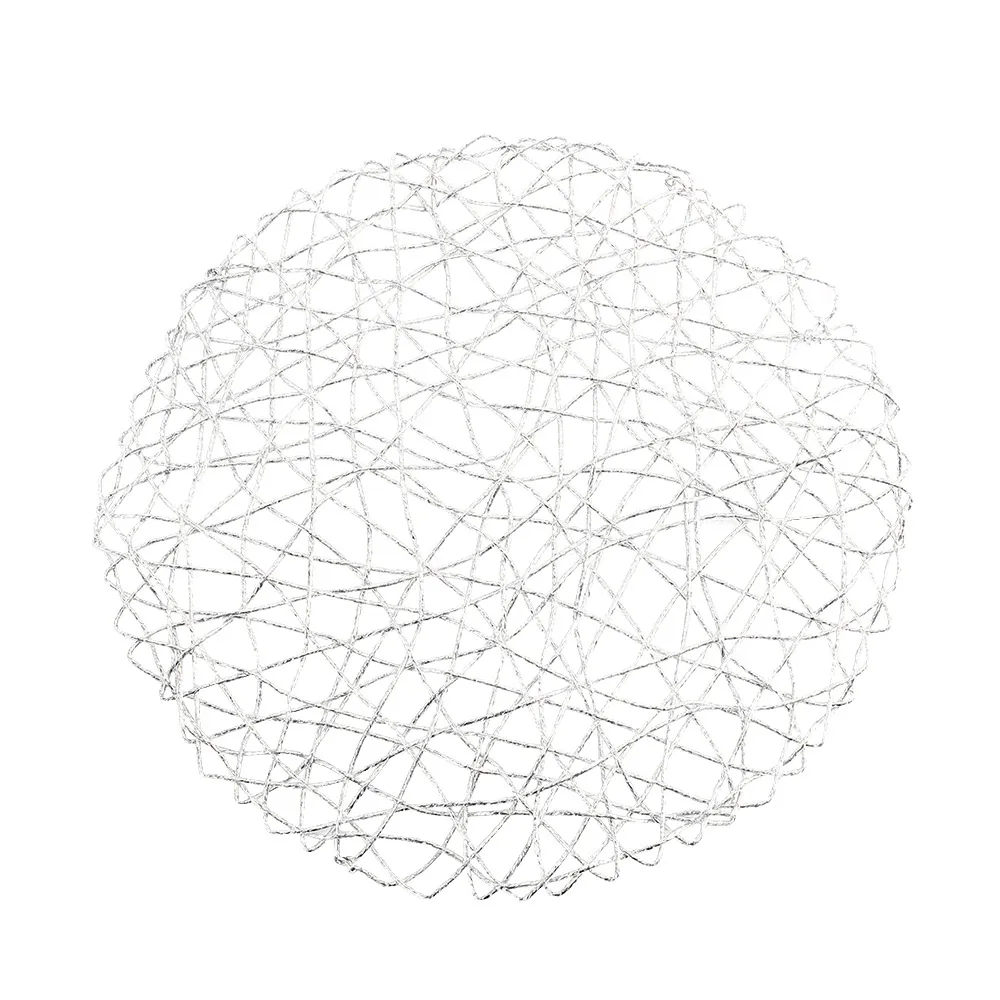 

Round Hollow Woven Kitchen Table Decoration Cup Pads Coaster Placemat Dinnerware