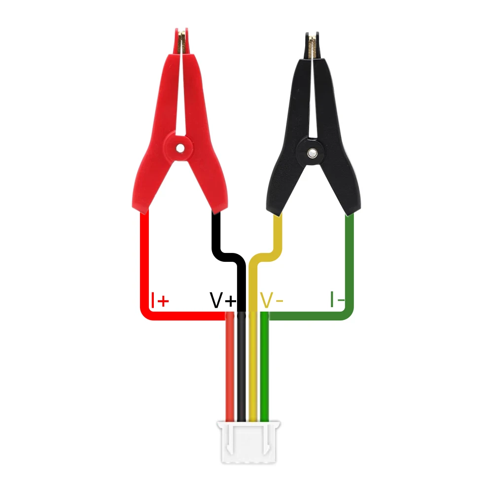 Probador de resistencia interna de voltaje, probador de alta precisión, ohmímetro, DC5V, retroiluminación ajustable, pantalla de voltaje ajustable