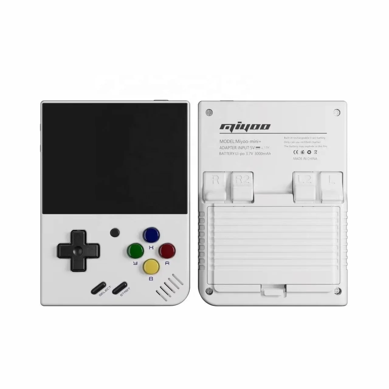 

MIYOO MINI Plus Portable Retro 3.5 Inch IPS HD Screen Handheld Game Console Video Gaming Device with Linux System Gift
