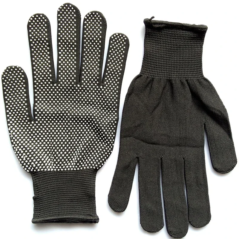 1Pair Work Gloves Non-slip Breathable Nylon Safety Protective Gloves with Dot Palm Coating for Garden,Warehouse Cycling рабочие