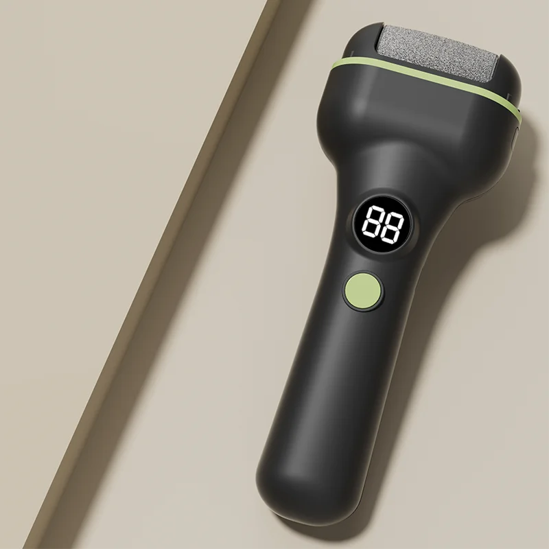 Compact Electric Foot File Rechargeable Plastic Foot Callus Remover for Home Use