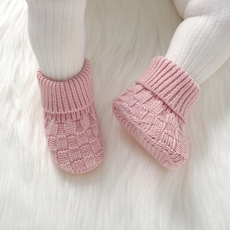 Newborn Baby Shoes Knitted Chi - Baby Clothing Yarn ulasan dan harga