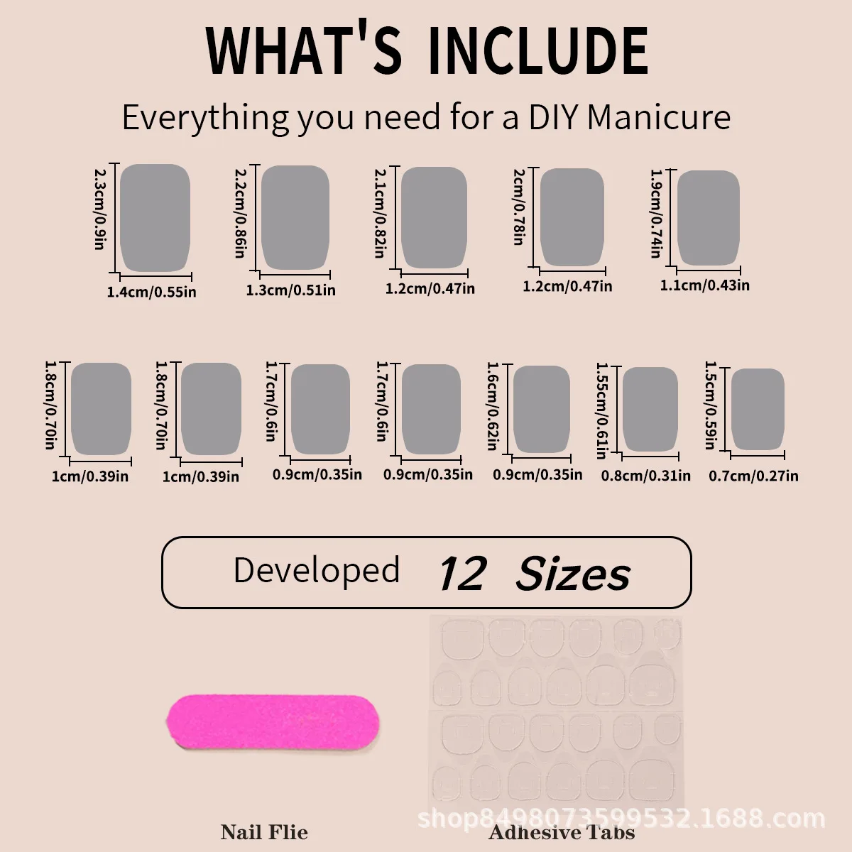 24PCS Cat's Eye Blush Phototherapy Cat's Eye Aurora Glitter Fake Nails