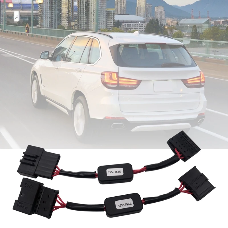 

2 шт фонарик DynamicTurn сигнальный индикатор светодиодный фонарь светильник дополнительный модуль проволочный канат для BMW X5 F15 X5M F85 2012-2018 хвост светильник