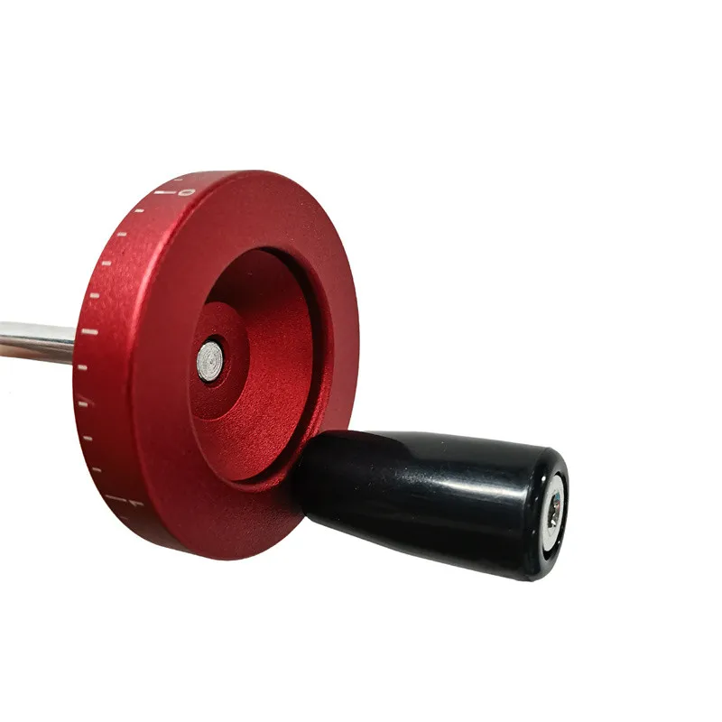 Alumínio Alloy 2inch Hole mm Mini Handwheel Substituir Peças Revolving Handle para Milling Machine Tornos Grinders