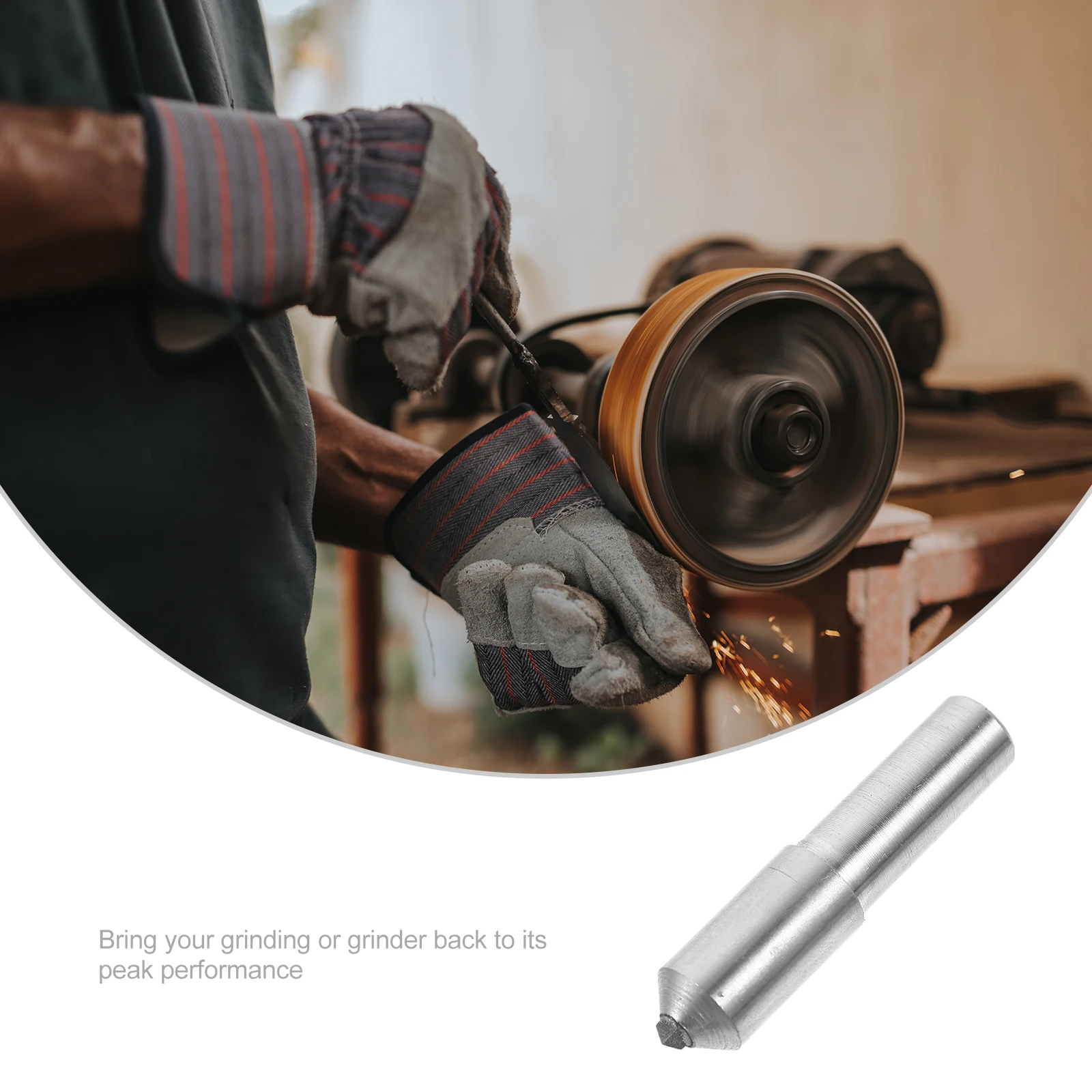 

Diamond Dresser for Grinding Wheel Precision Truing Tool Large Diameter Particle Size Plain Grinder Dressing Stick