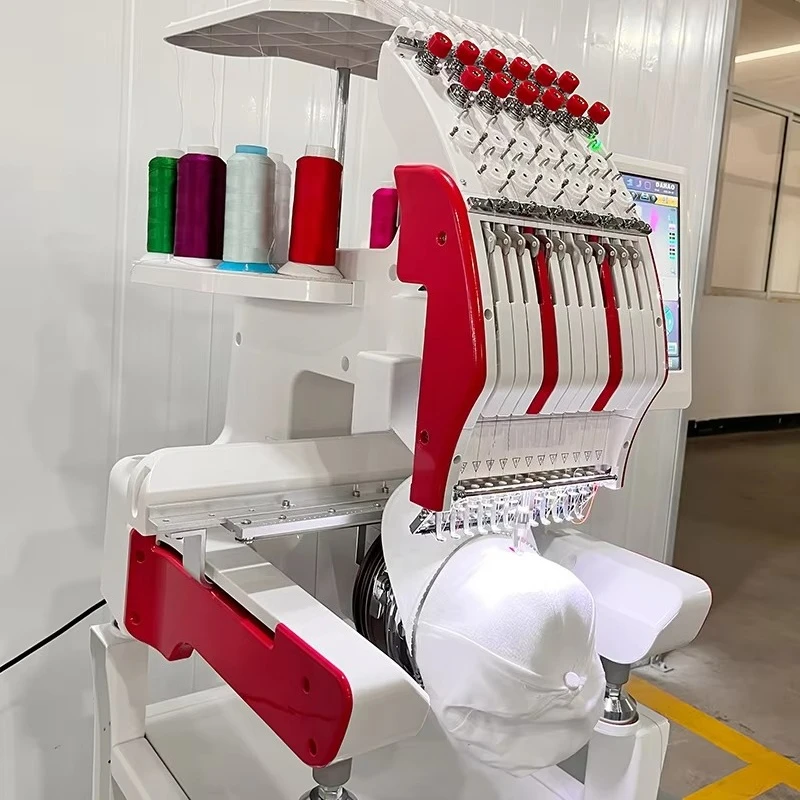 After-sales High Efficient Service Double Head Computerized Embroidery Machine for Factory