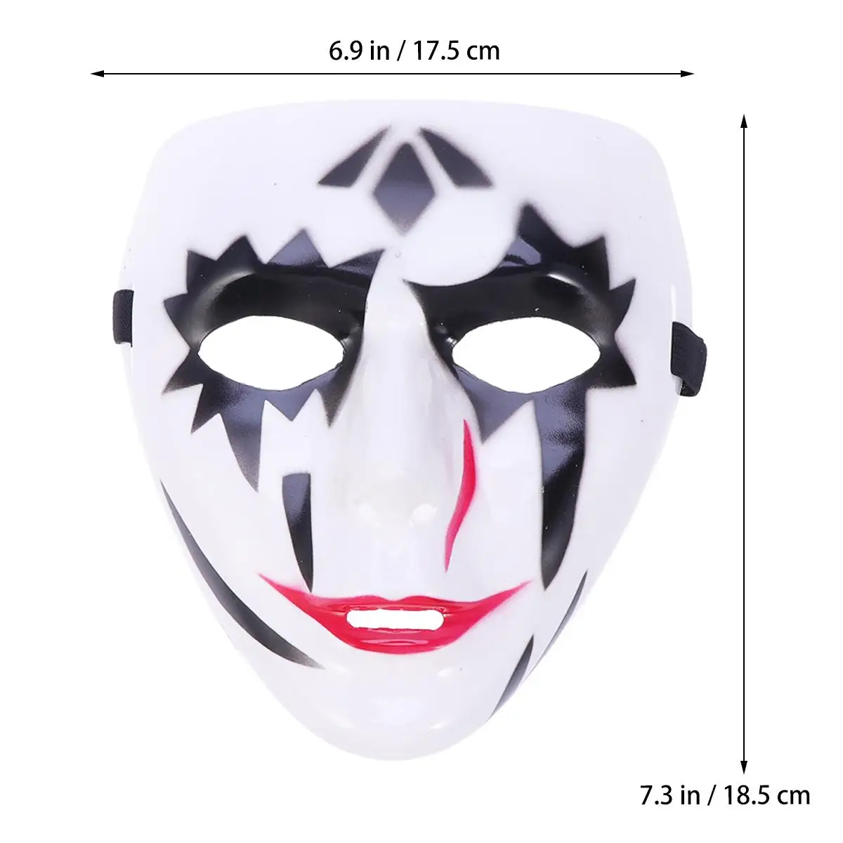 デスマスク ハロウィン コスチューム パーティー 快適な着用 マスカレード 小道具 ミステリー雰囲気 クリスマス コスプレ おもちゃ ほとんどの用途に適合