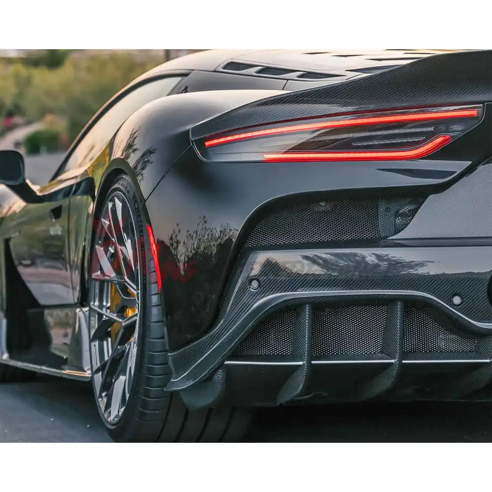 Difusor traseiro estilo SD para Maserati MC20 Dry Fiber de carbono BodyKit