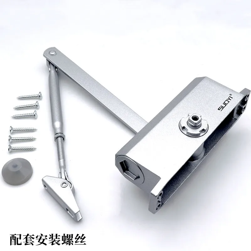 Automatic Push And Pull Hydraulic Fire Door Spring Buffer Automatic Door Closing Device Adjustable Speed Hardware Accessories