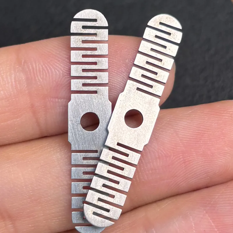 ARCE EDC Metal Magnetic Push Slider Titanium Alloy Tuning Fork Fidget Toy Modification Accessories