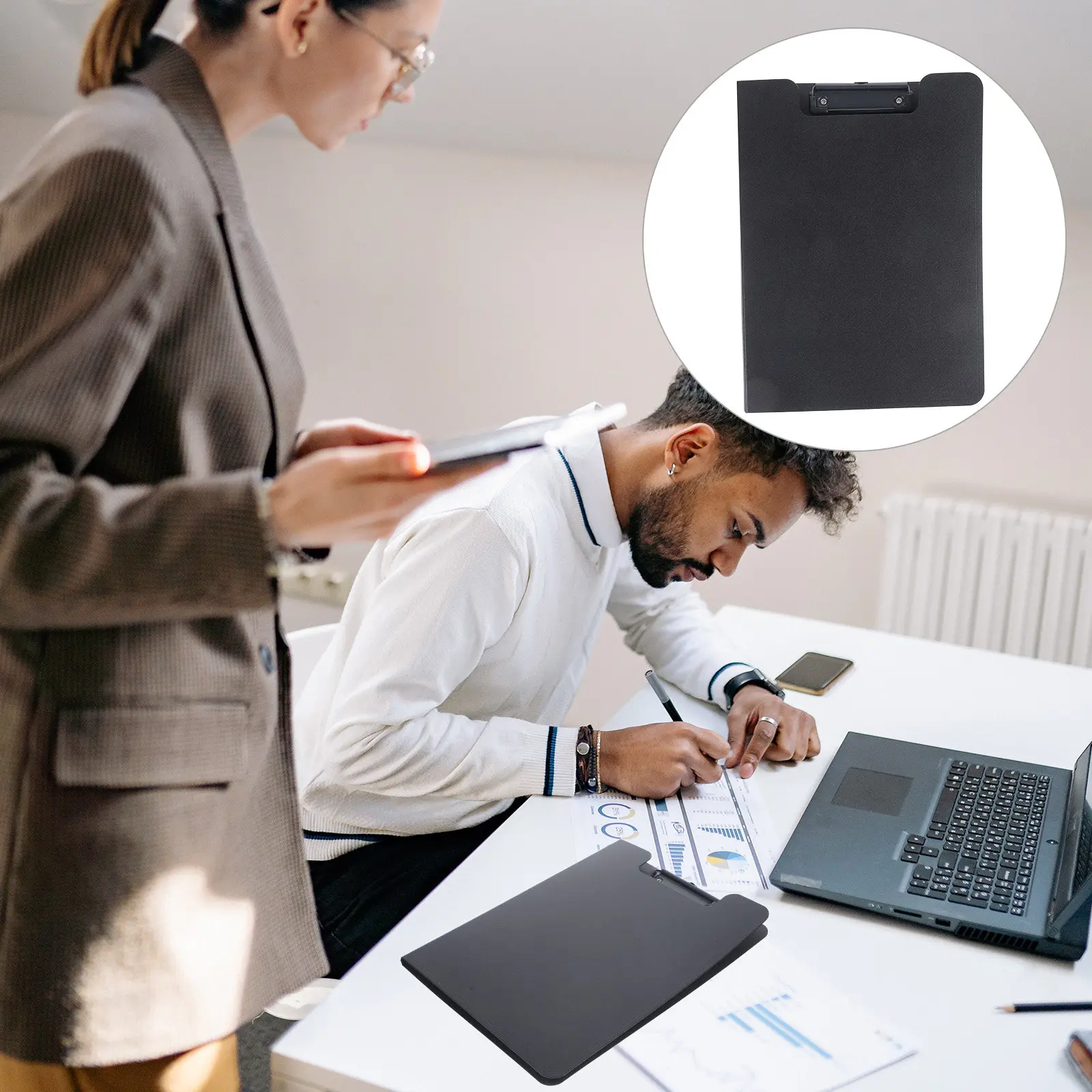 

Портативный планшет-клипборд для письма, прочный, легкий, для офиса и студентов, органайзер для документов, планшет для письма