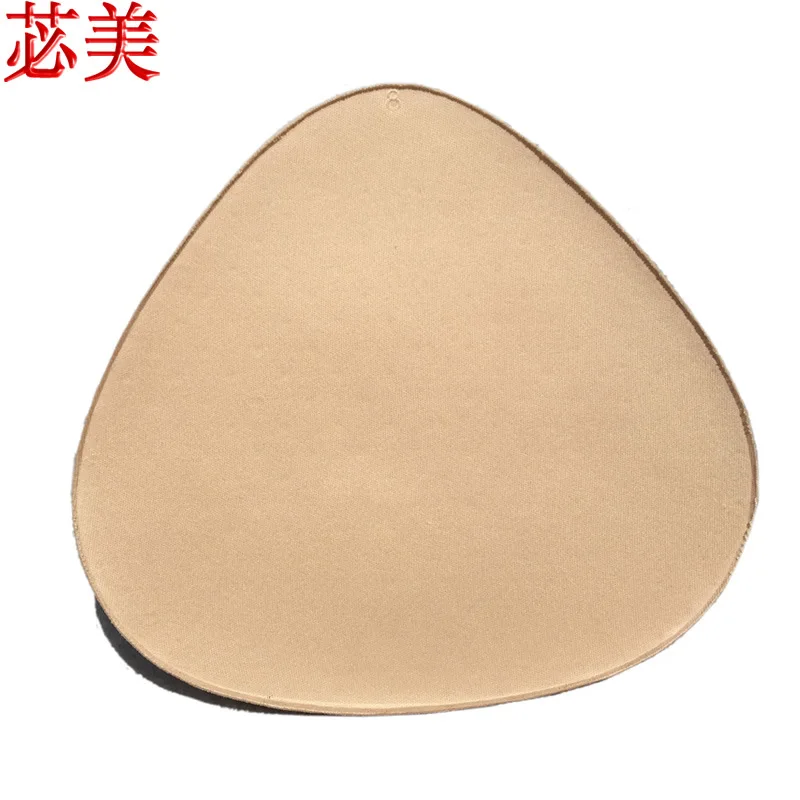 Xiuyi Milk Sponge Breast Implant Protective Triangular Cotton Breast Implants False Breast Breasts