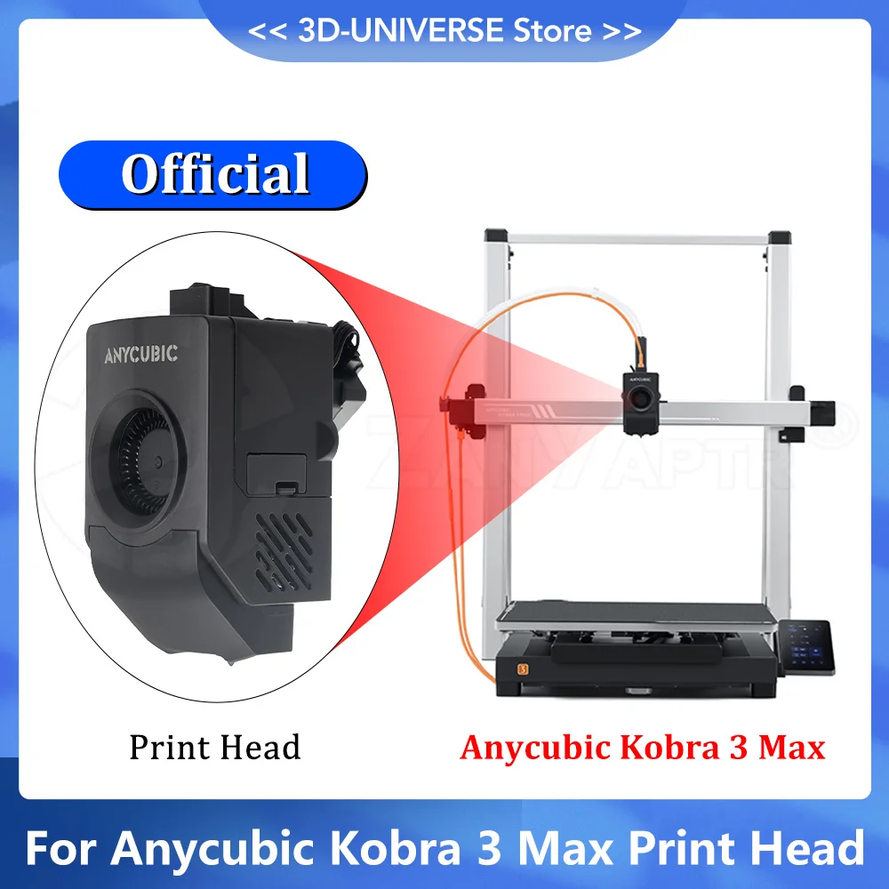 

Печатающая головка для комбинированной печати Anycubic Kobra 3 Max/K3M для деталей принтера, аксессуаров