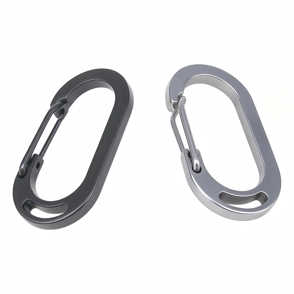 3-5 Stück 304 Edelstahl Schlüsselanhänger Karabiner Hummerverschluss Rucksackschnalle Outdoor Camping Federschnappverschluss Hundeketten-Werkzeugclip – Detail 4